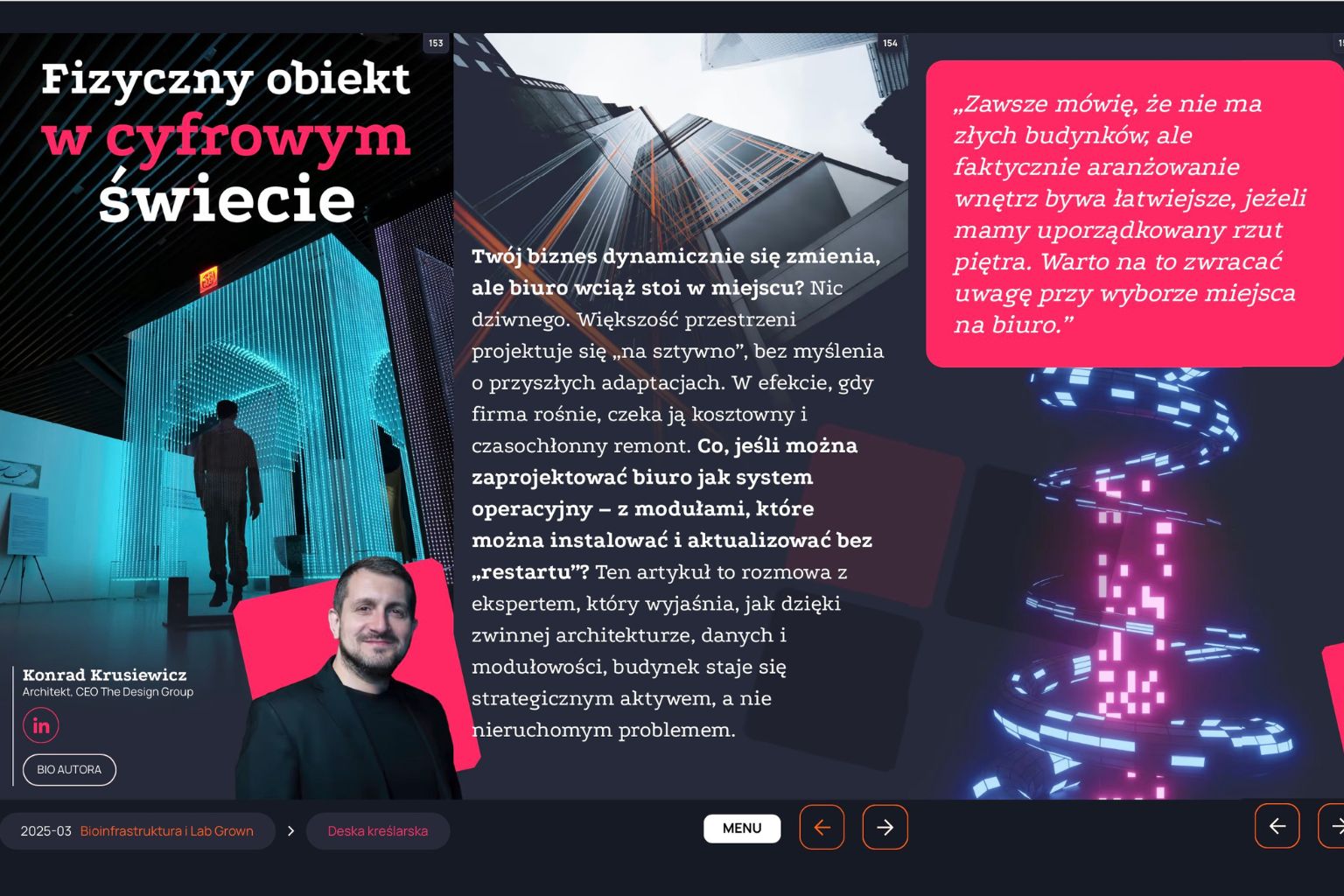 Fizyczny obiekt w cyfrowym świecie