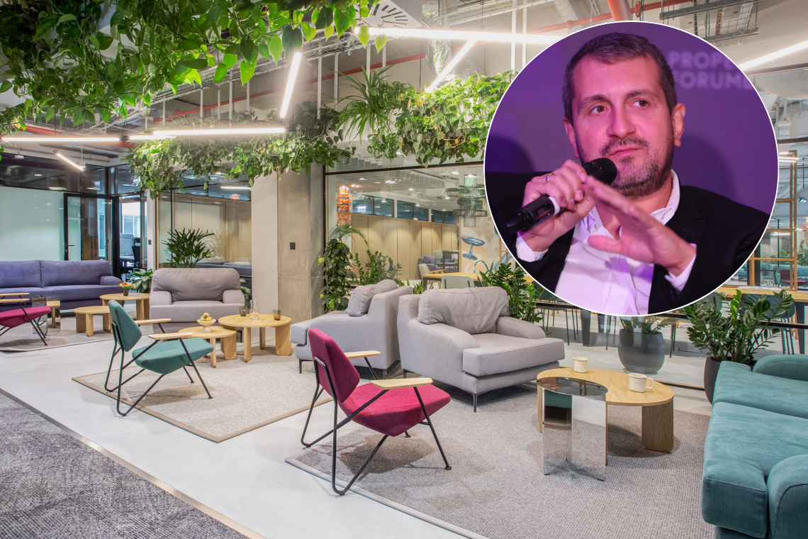 Wellbeing w biurze: Konrad Krusiewicz o projektowaniu przyjaznych przestrzeni do pracy