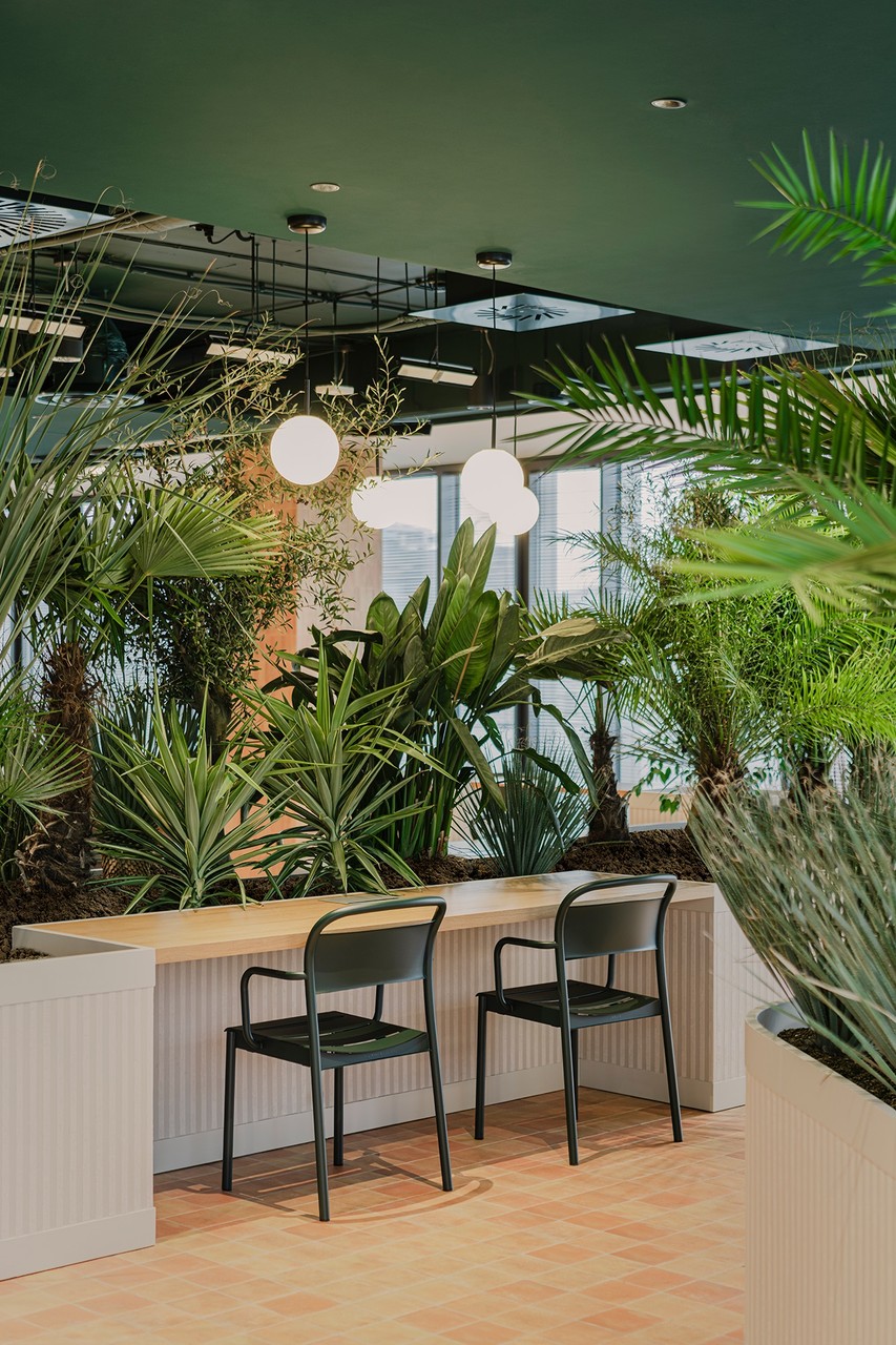 Biuro firmy Zendesk w Krakowie – Ogród, proj. The Design Group