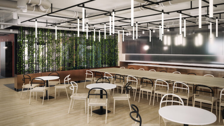 Andersia Silver – wizualizacje wnętrz, proj. The Design Group