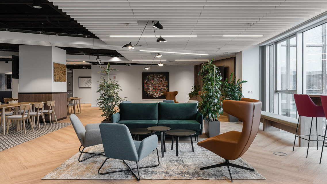 Biuro Provident Polska po metamorfozie, proj. The Design Group, fot. mat. prasowe The Design Group