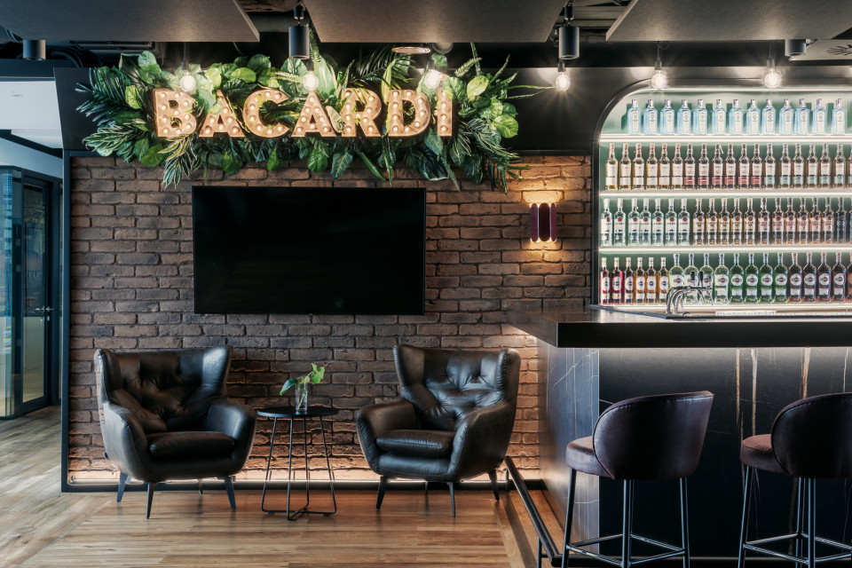 Biuro Bacardi w Warszawie po metamorfozie