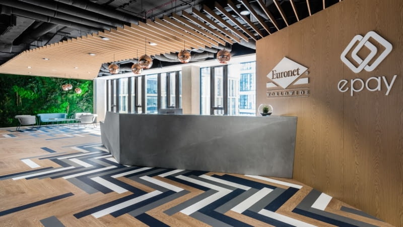Siedziba Euronet Polska w Warszawie – proj. The Design Group