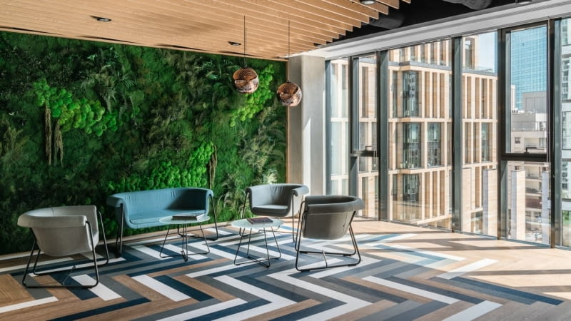 Biuro firmy Euronet w Warszawie – proj. The Design Group