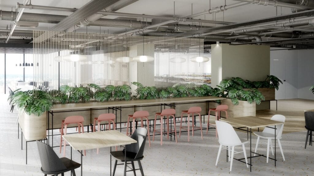 Andersia Silver – wizualizacje wnętrz, proj. The Design Group