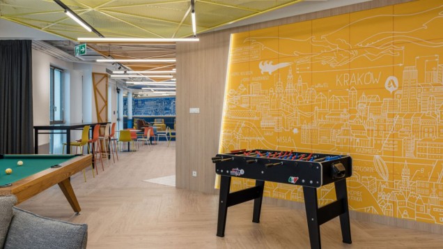 Funkcjonalne wnętrza biura Autodesk – projekt The Design Group