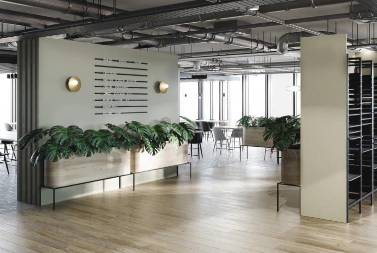 Andersia Silver restauracja w Poznaniu – wizualizacje, proj. The Design Group