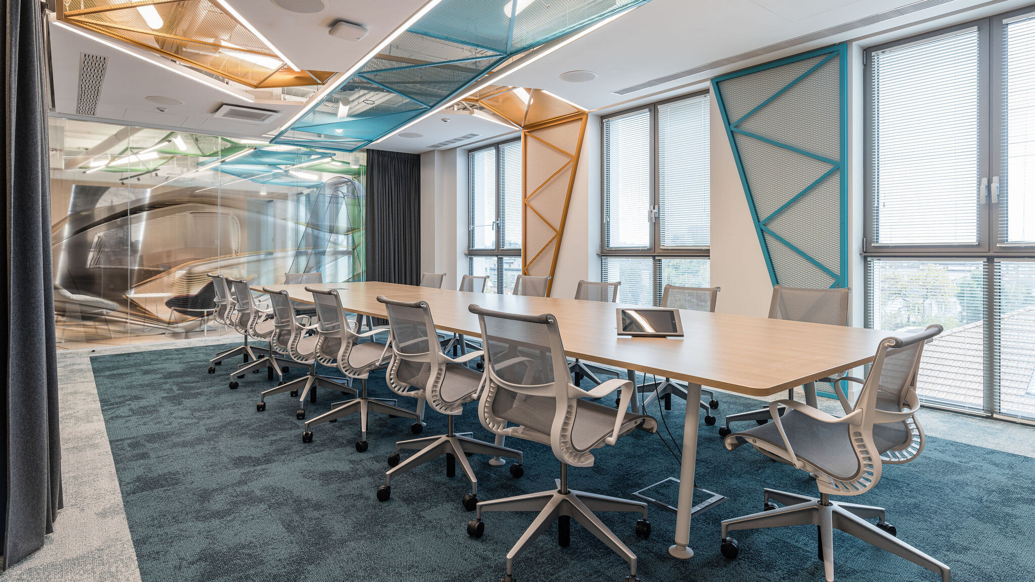 Biuro Autodesk w Krakowie – projekt The Design Group, Net Effect